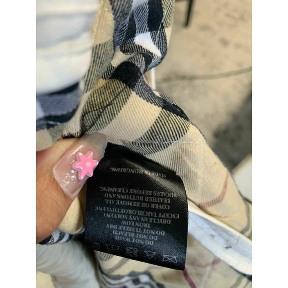 Burberry London Quilted White Jacket - Picture 8 of 8